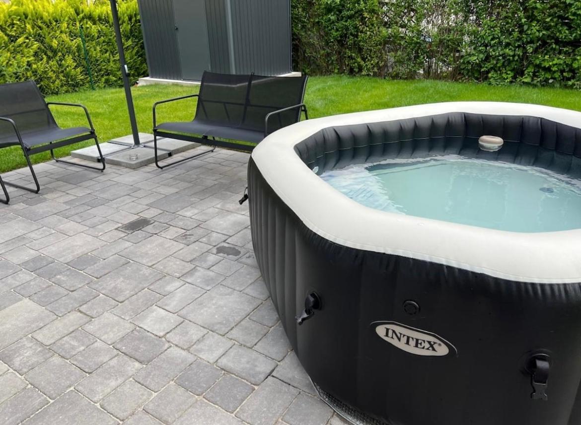 Haushalfte Mit Garten, Kamin, Grill & Whirlpool Nahe Ber Villa Berlin Exterior foto